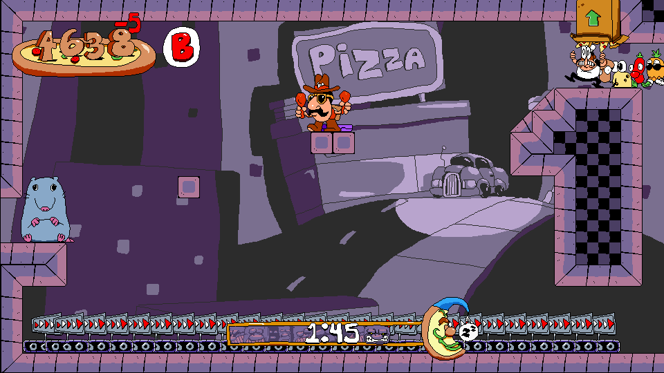 Any body knows a mod for pizza tower online called modza tower