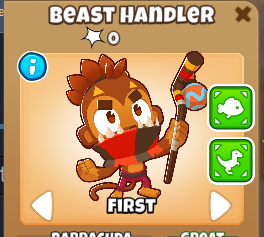Beast Handler, Bloons Wiki
