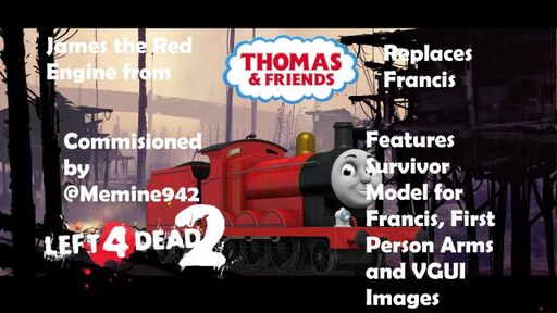 Steam Workshop::James the Red Engine (The Railway Series Version)