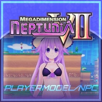 Neptune & Nepgear, neptune, blush, game, hairpin, rebirth, one piece,  playstation, HD wallpaper