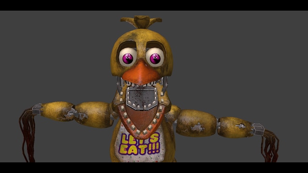 Steam Workshop::WITHERED CHICA WALK by Glexon (fixed)
