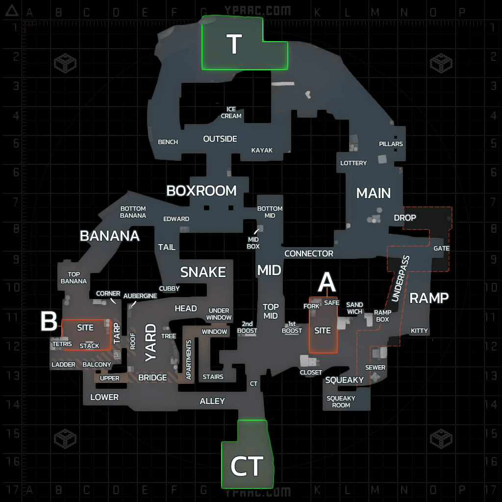 Steam Community :: Guide :: CSGO Competitive maps' call-outs (2023 version)