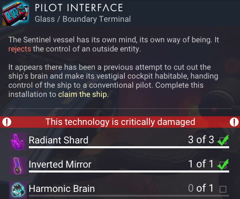 No Man's Sky Как получить новые корабли Sentinel в последнем обновлении Interceptor