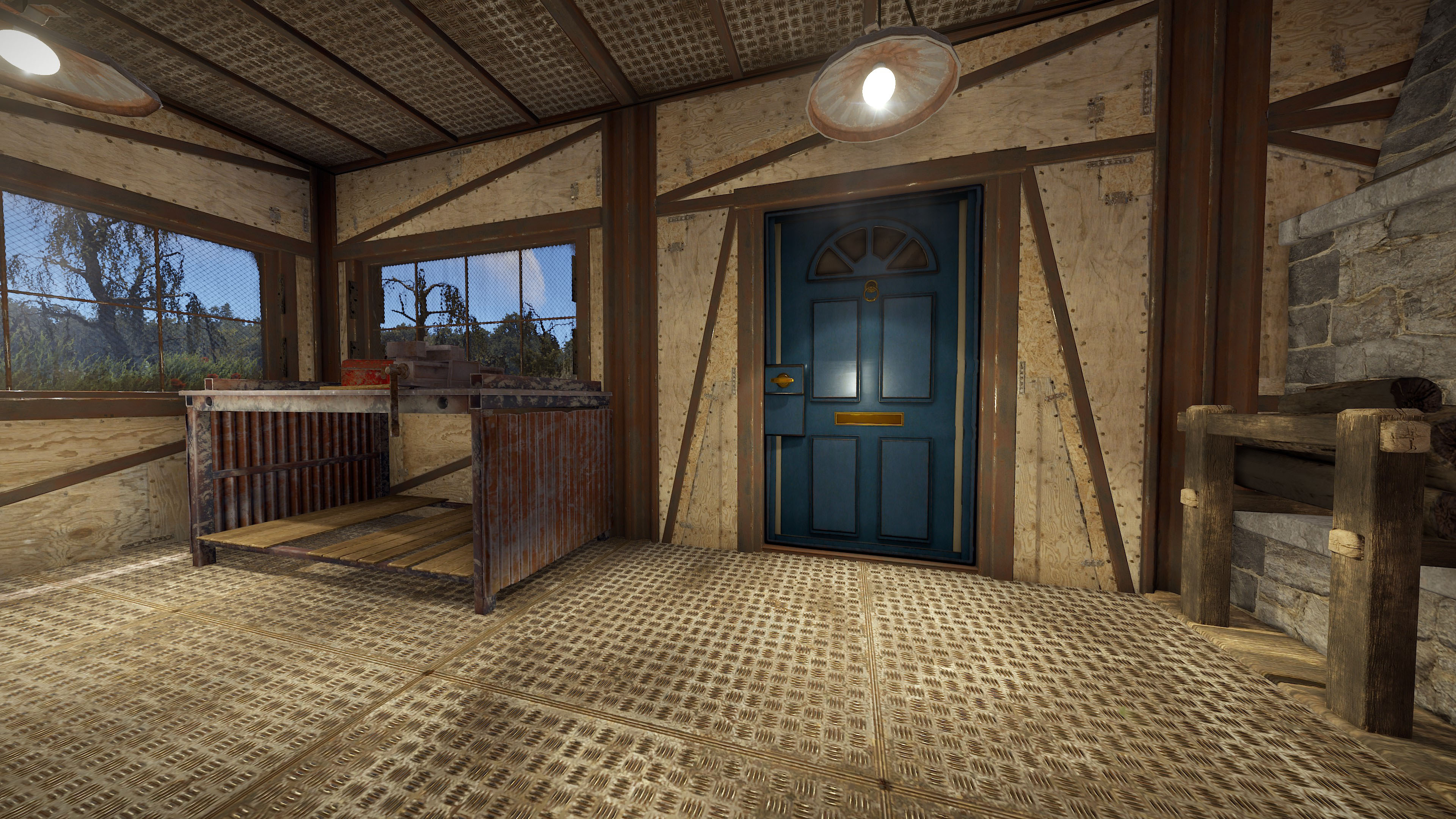 Blue Exterior Door screenshot 1