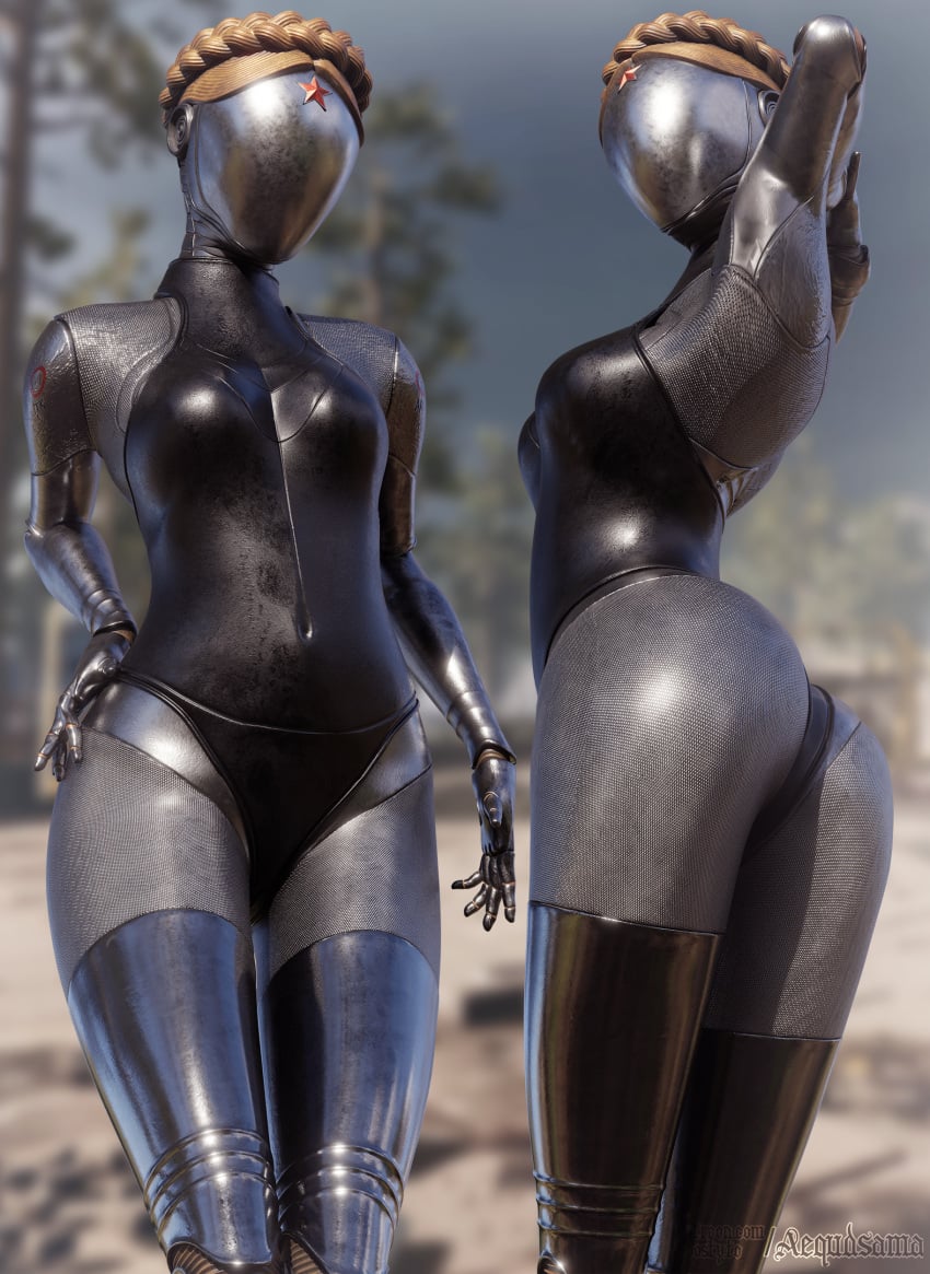 Sexy robot twins