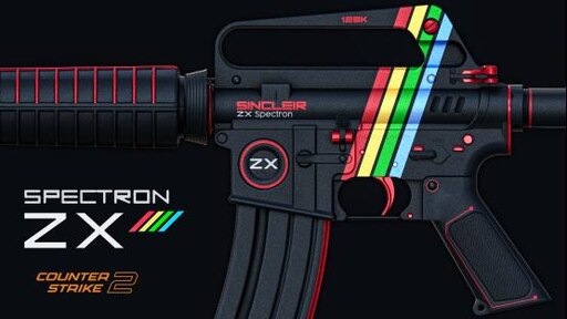 Steam Workshop::M4A1-S | ZX Spectron (CS2)