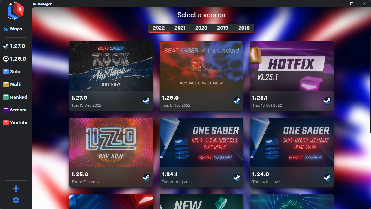 Steam Community :: Guide :: to fully manage beat saber ?