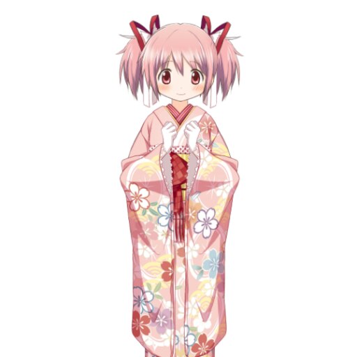 鹿目圆(晴着)【魔法少女小圆】| Kaname Madoka kimono (Puella 