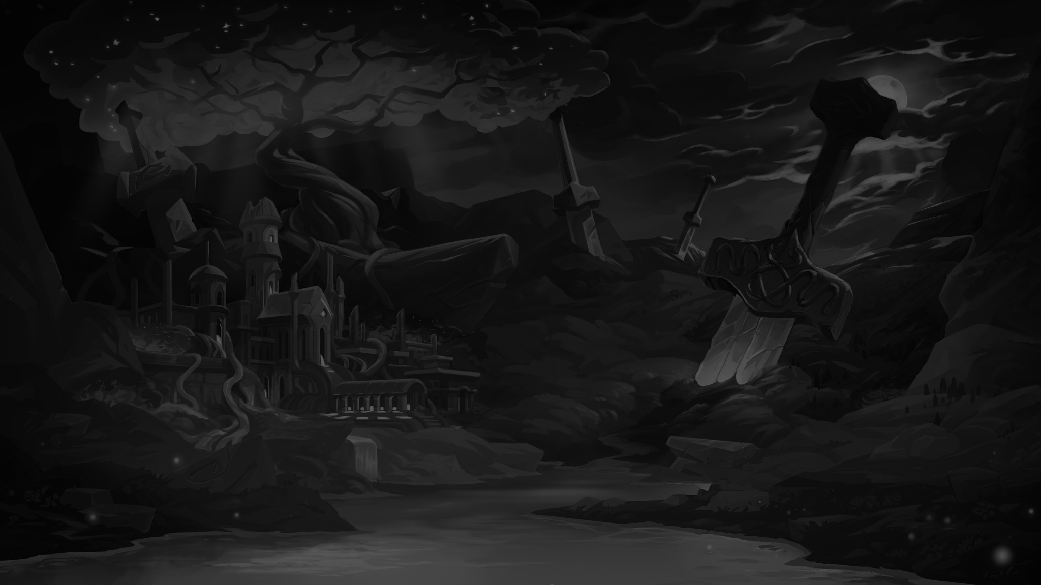 Steam Community Guide Black White Background