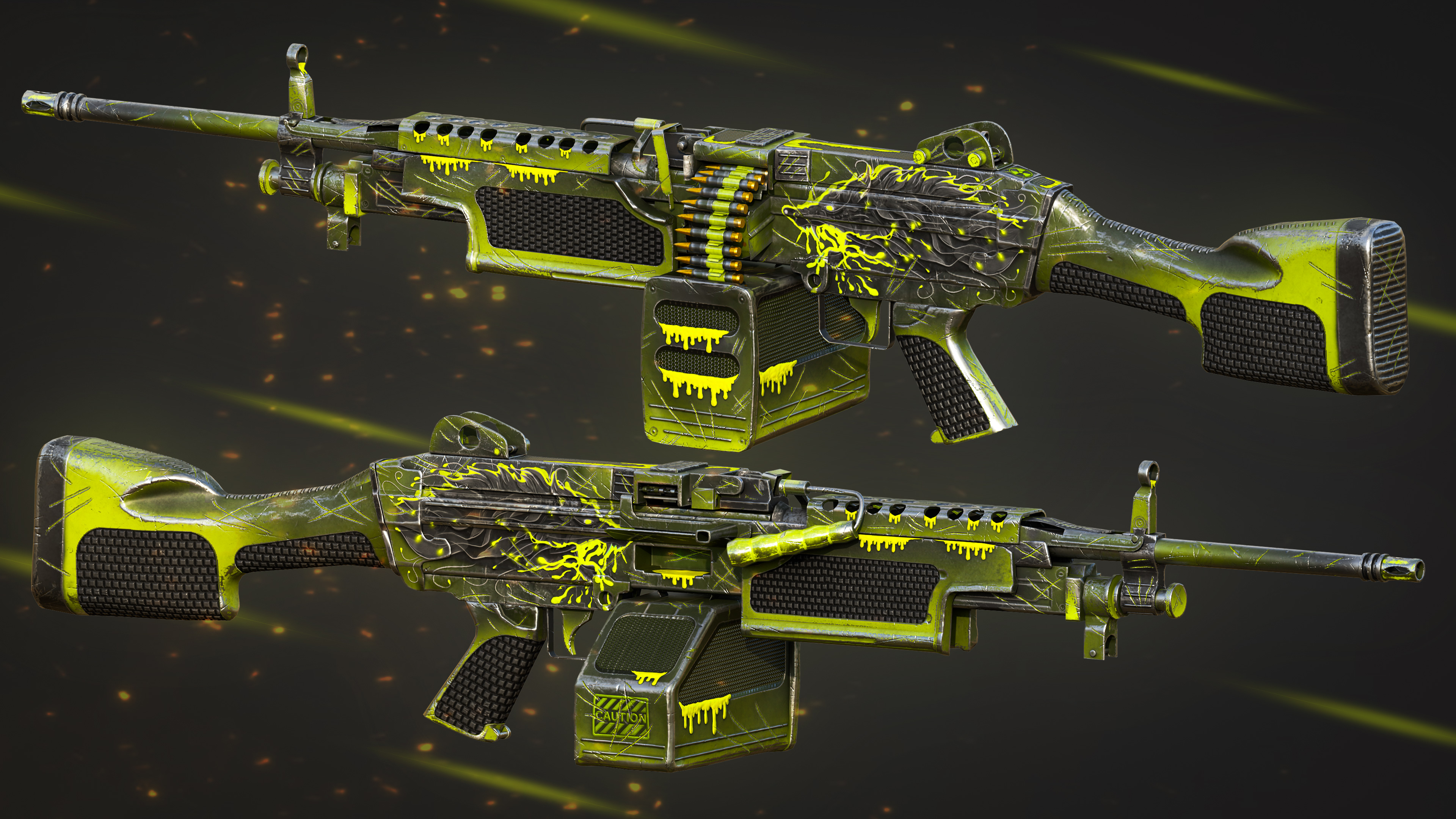 Toxic Wolf M249 thumbnail 2