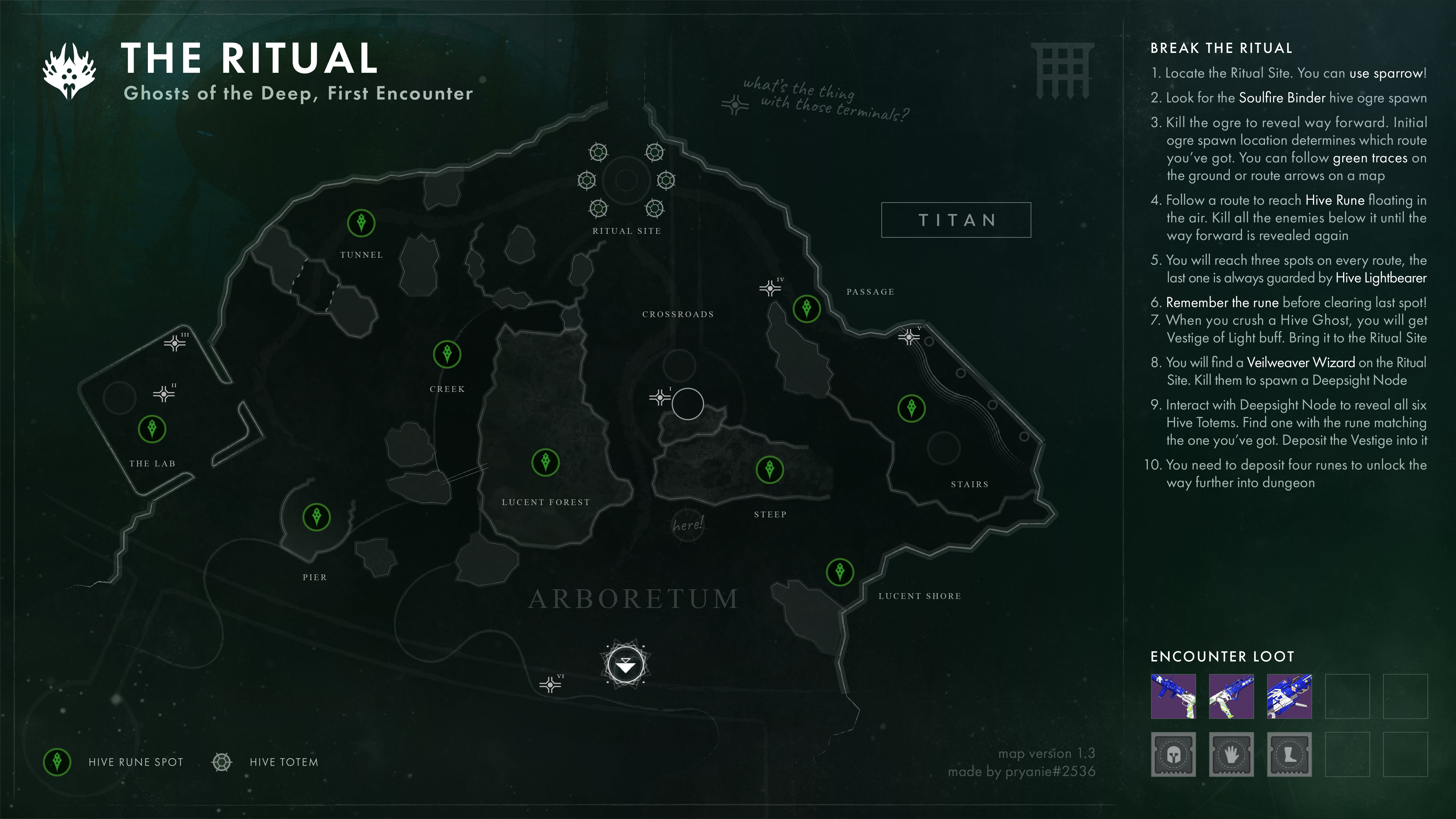 ghosts of the deep wreckage map