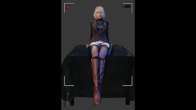 Steam Workshop::RE4 Ashley Leather Outfit PM