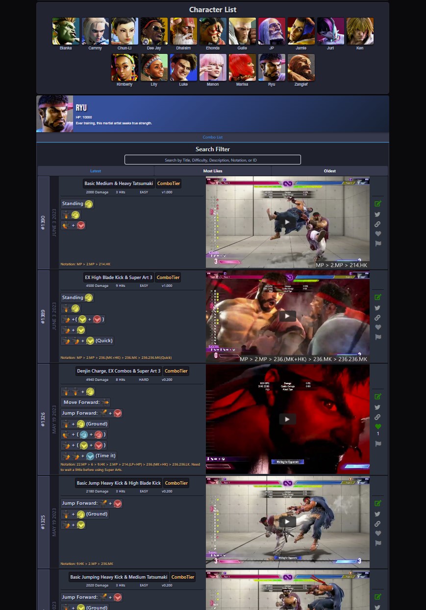 Steam Community :: Guide :: Ultimate Combo Guide (Video Display & Clear ...