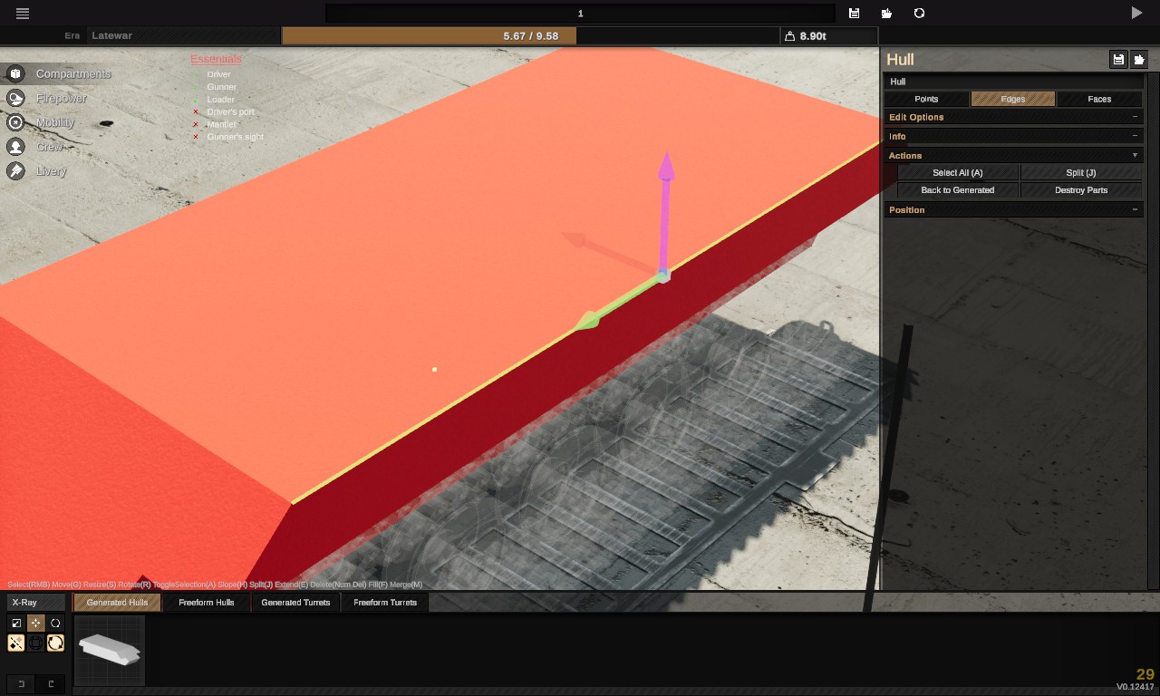 Add mortise and tenon structure to your tank's armor image 9