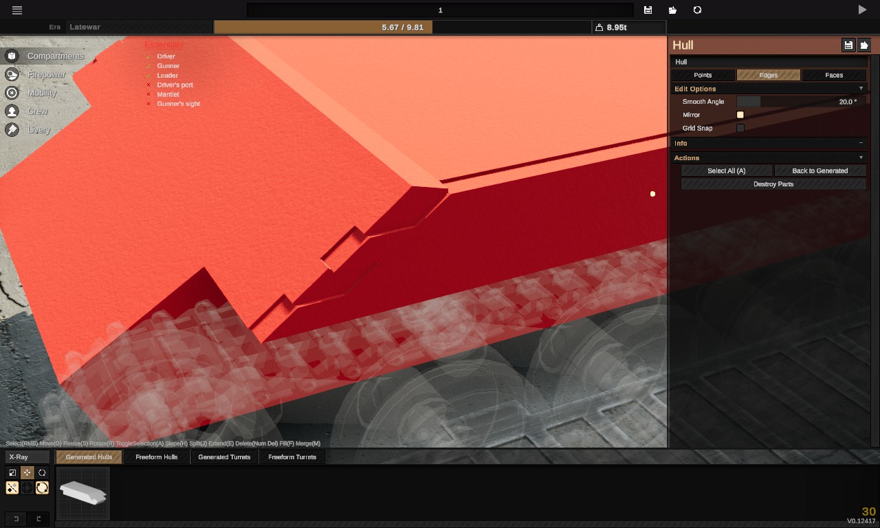 Add mortise and tenon structure to your tank's armor image 32