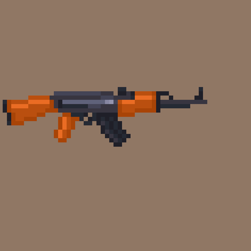 Анимированные оружия. Пиксельный автомат ak47 левый. Пиксельное оружие. Gif автомат. Анимация автомата Калашникова