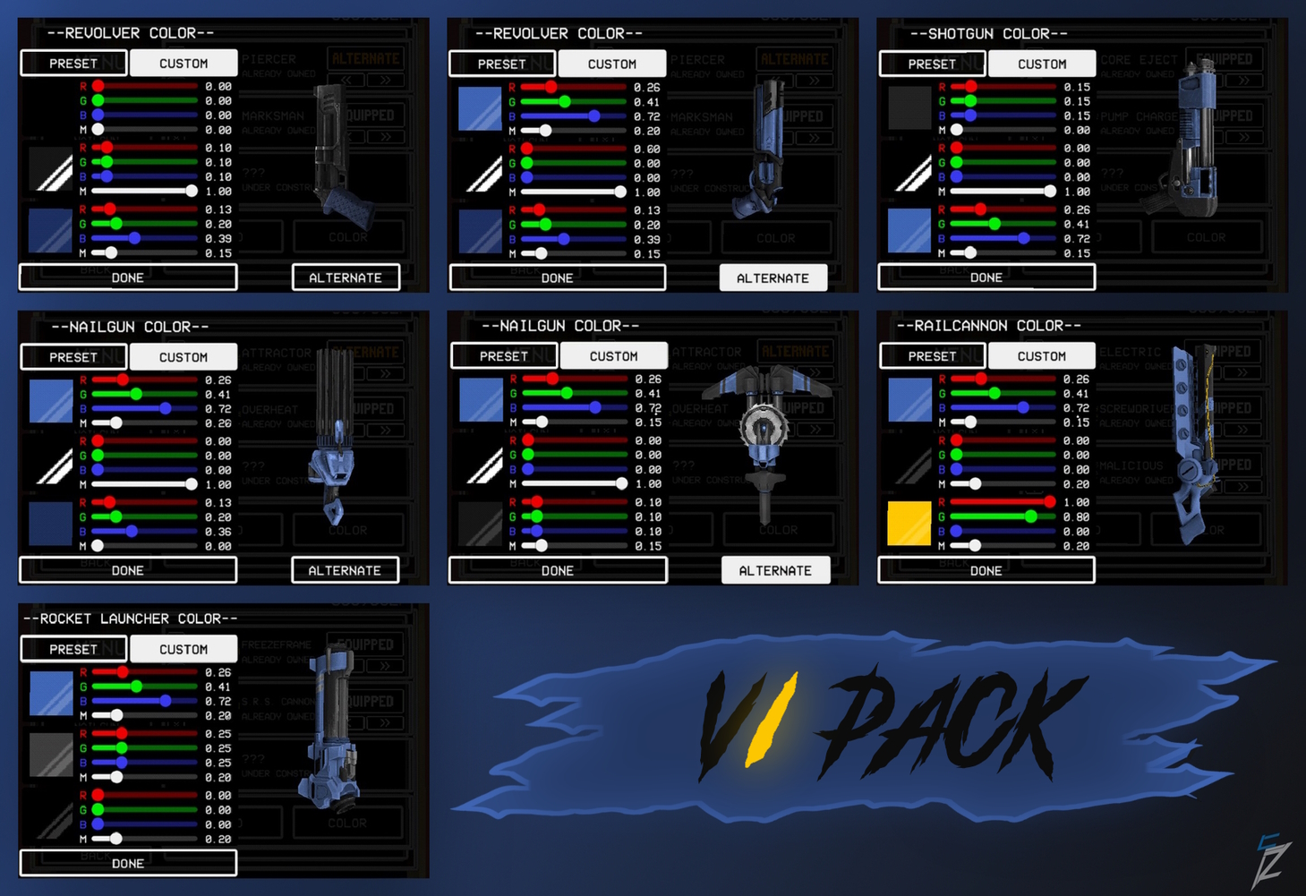 Steam Community :: Guide :: ULTRAPACK V6 (ACTUALIZADO): 16 Paletas de ...