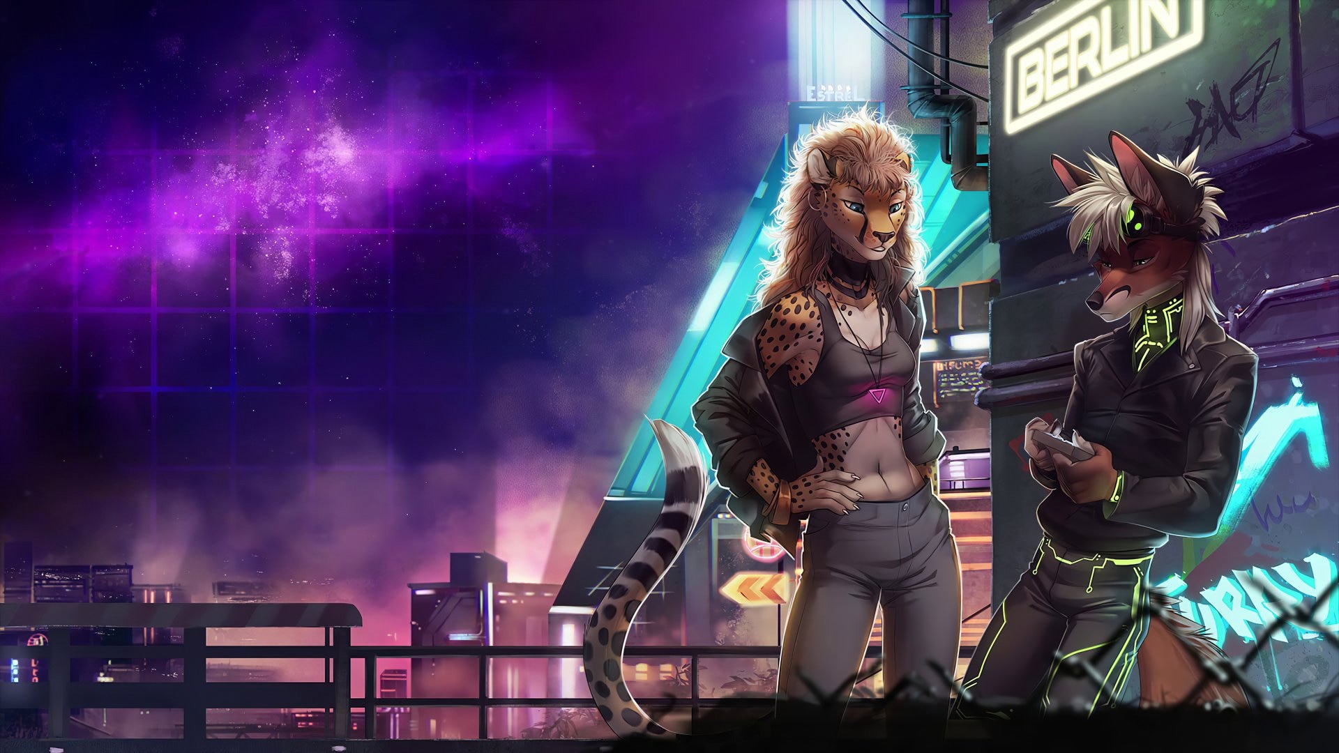 Cyberpunk 2077 furry