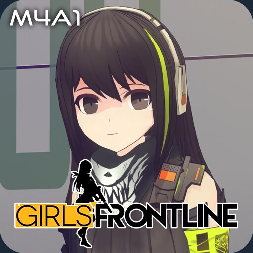 Anime FanArt Kawaii - Girls Frontline - M4A1 