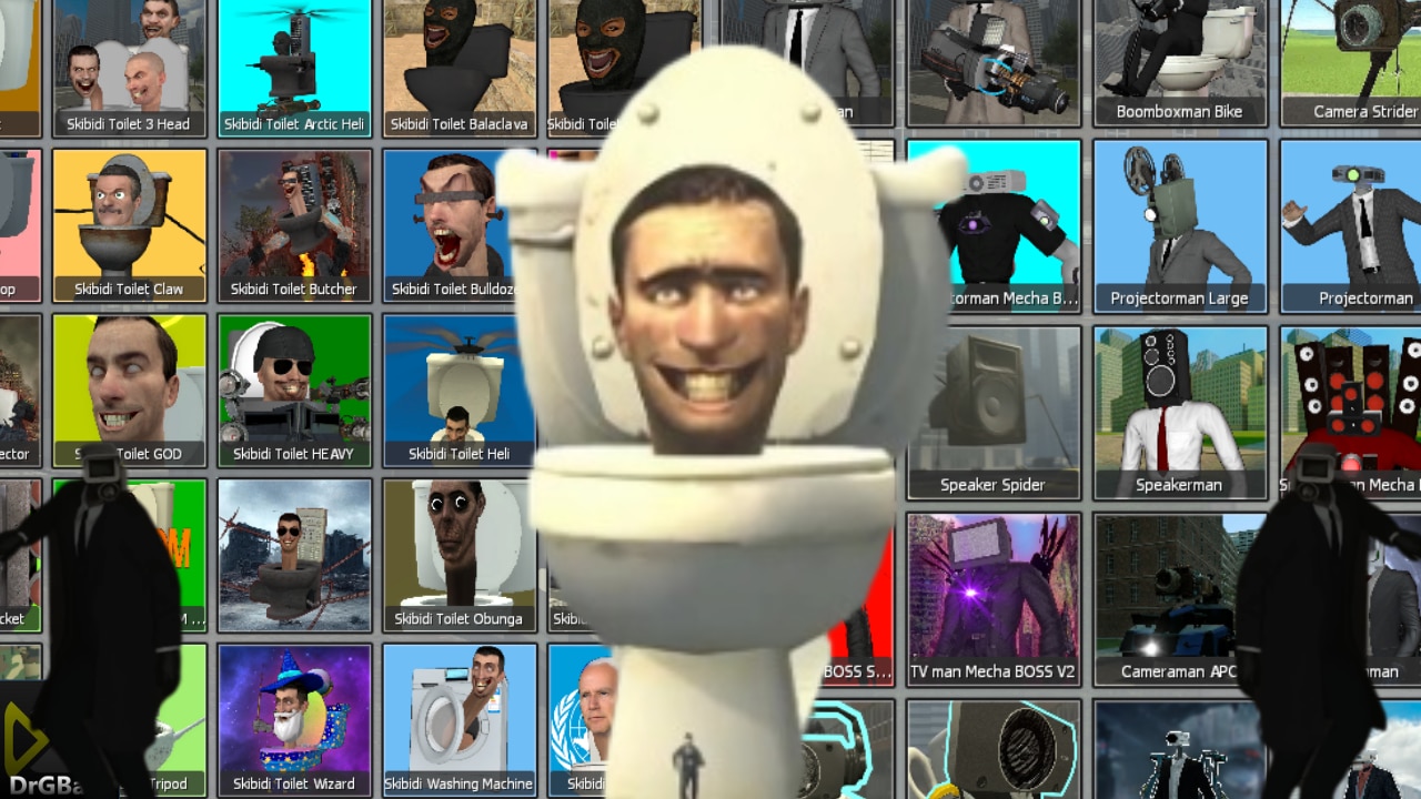 NEW UPGRADED G-MAN SKIBIDI TOILET VS UPGRADED TITAN CAMERAMAN AND OTHER  BOSSES In Garry's Mod! 