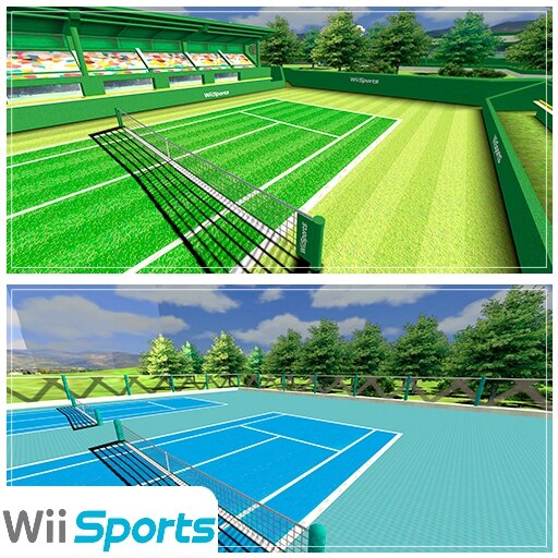 Wii tennis hot sale