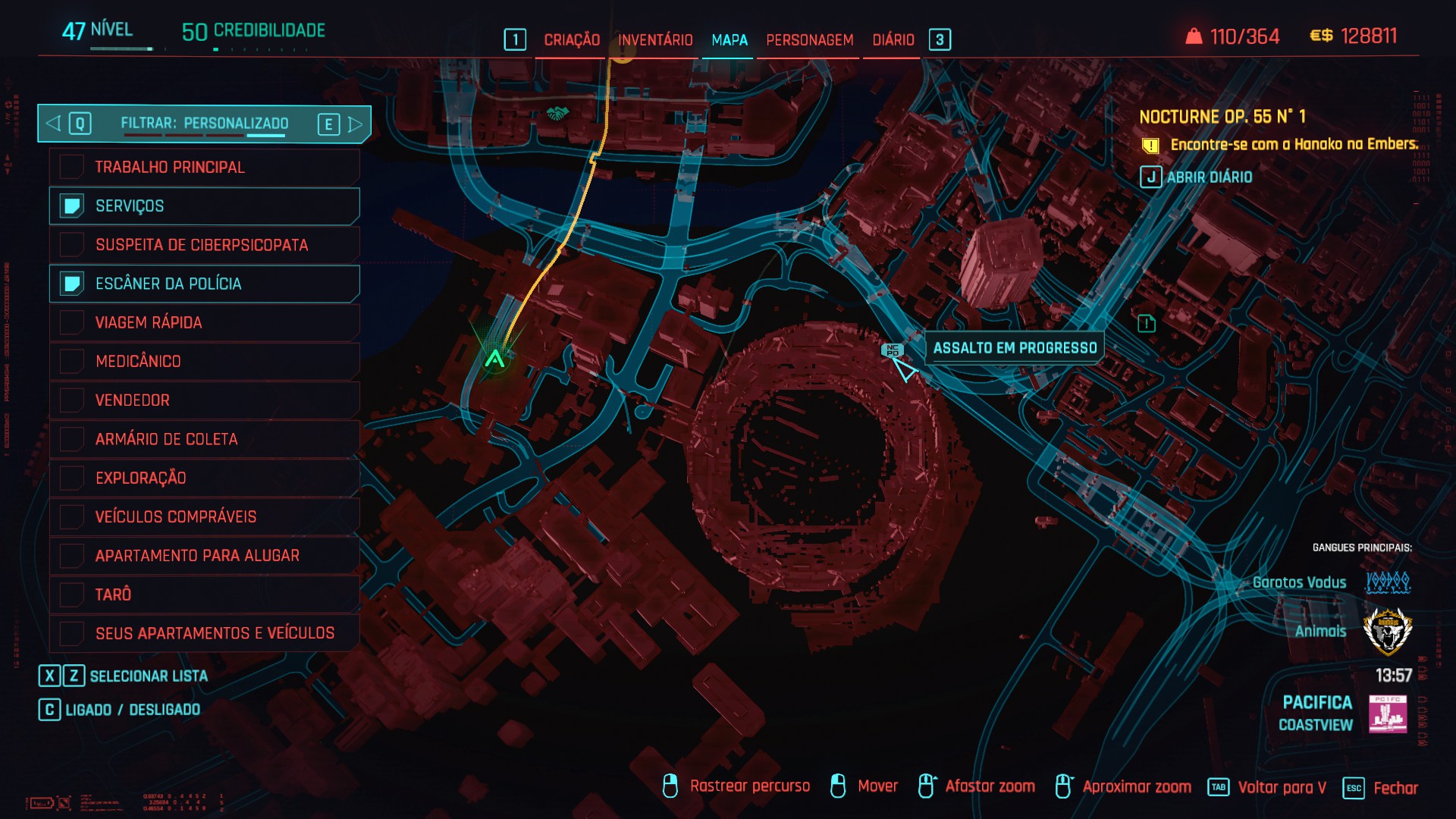 Guia de romances em Cyberpunk 2077: veja todas as opções de Night City -  Millenium