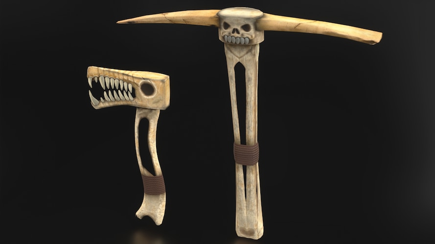 Bare Bones Pickaxe - image 1