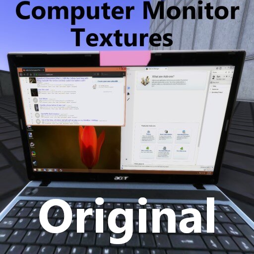 laptop monitor texture