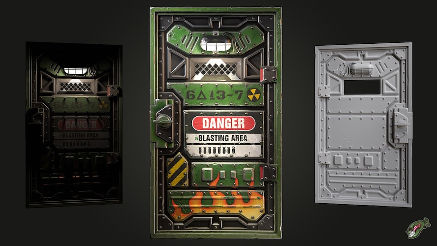 Bombshell Armored Door - image 1