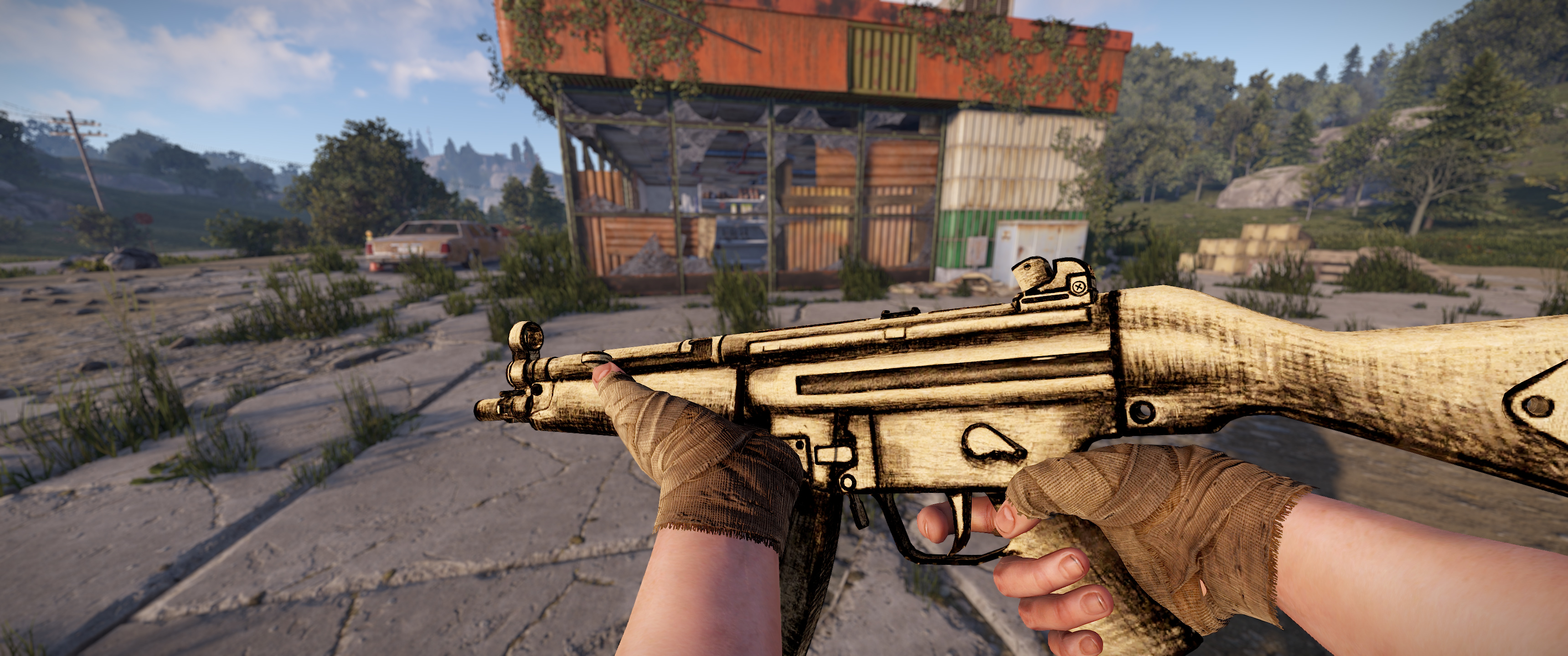 Charcoal Sketch MP5 thumbnail 7