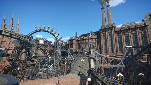 Steam Workshop Brickburgh Steampunk Theme World Inspired by