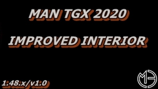 Man TGX 2020 with interior | 3D model