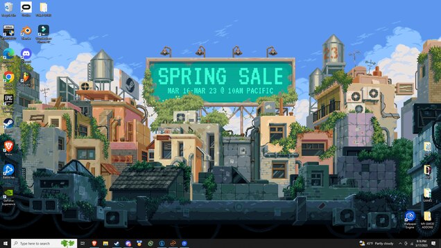 Steam Workshop::Steam 2023 Spring Sale Background [ANIMATED]