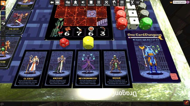 Steam Workshop::One Card Dungeon + M'Guf-yn Returns