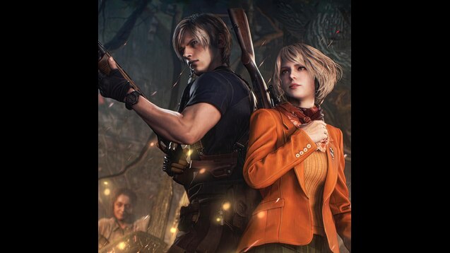 Resident Evil 4 wallpaper: Leon Ashley and Ada