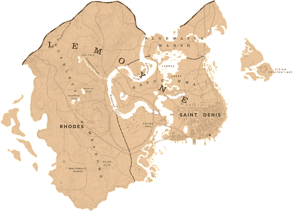 Steam Community :: Guide :: Red Dead Redemption 2: Lemoyne