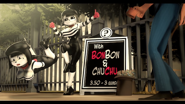 Free STL file Mime & Dash-BonBon and ChuChu Figurine 🔞・Design to download  and 3D print・Cults