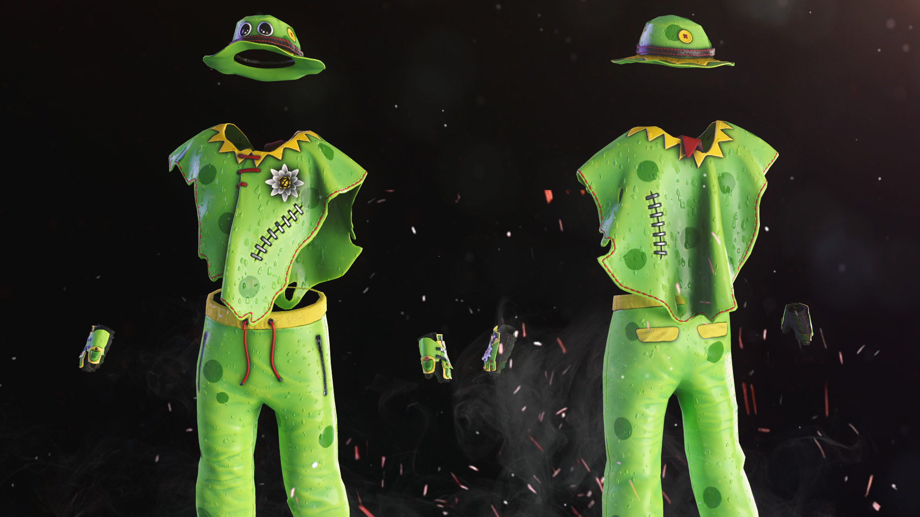 Frog Cosplay Poncho screenshot 1