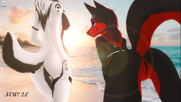 637px x 358px - Steam Workshop::Beach Babes - Animated Furry Wallpaper