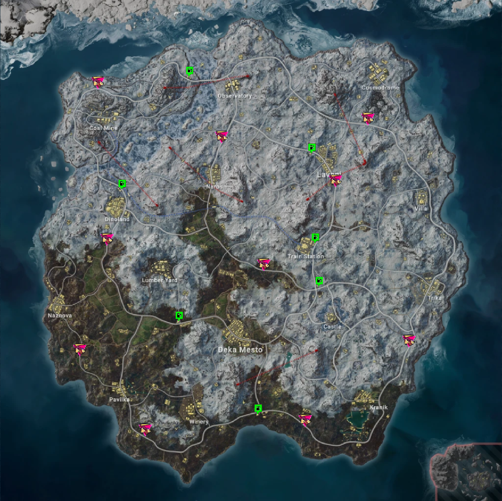 GLIDER spawns on 8x8 MAPS image 1