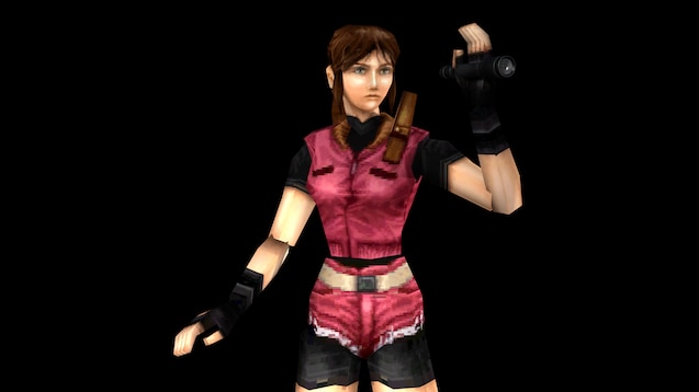 Resident Evil 2 Remake 4Rim - Claire Redfield - SSE - NPC