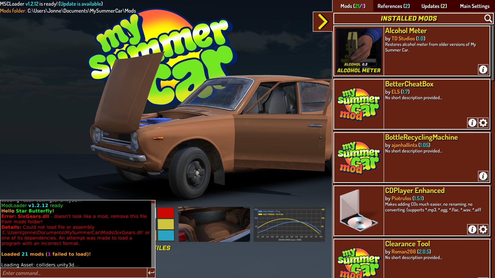 how do i download my summer car mods / X