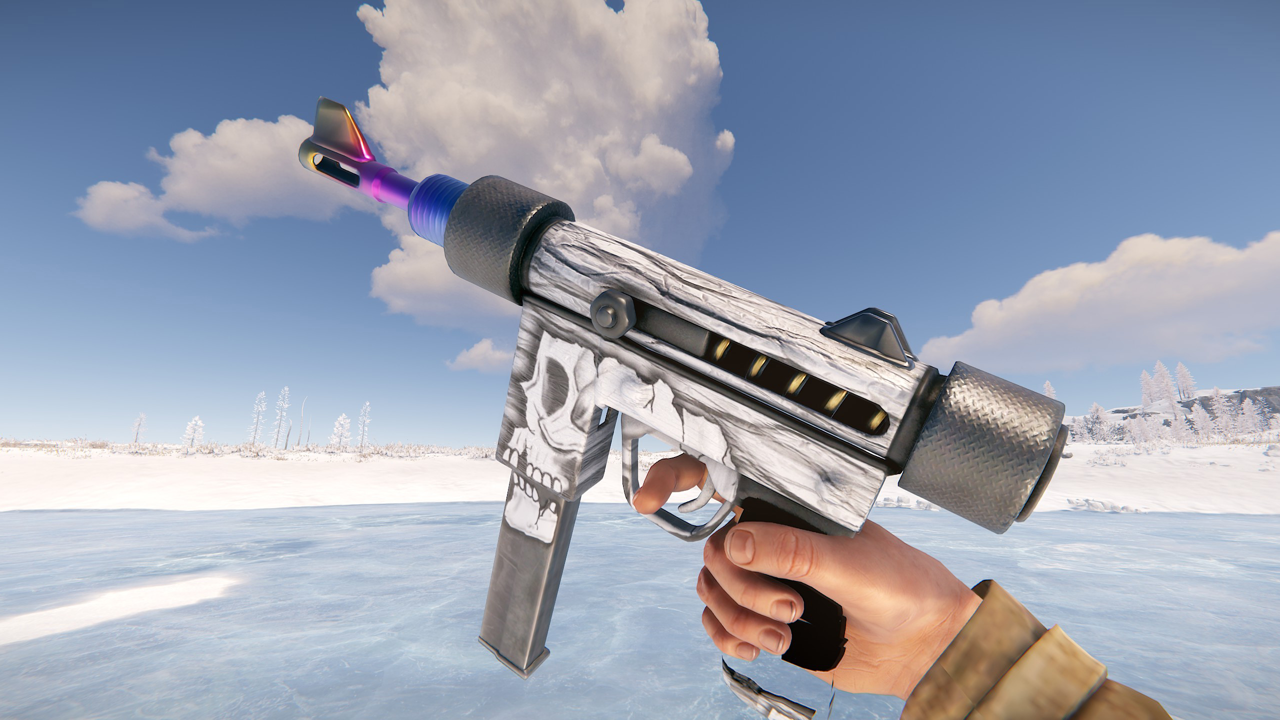 Arctic Skull SMG thumbnail 2