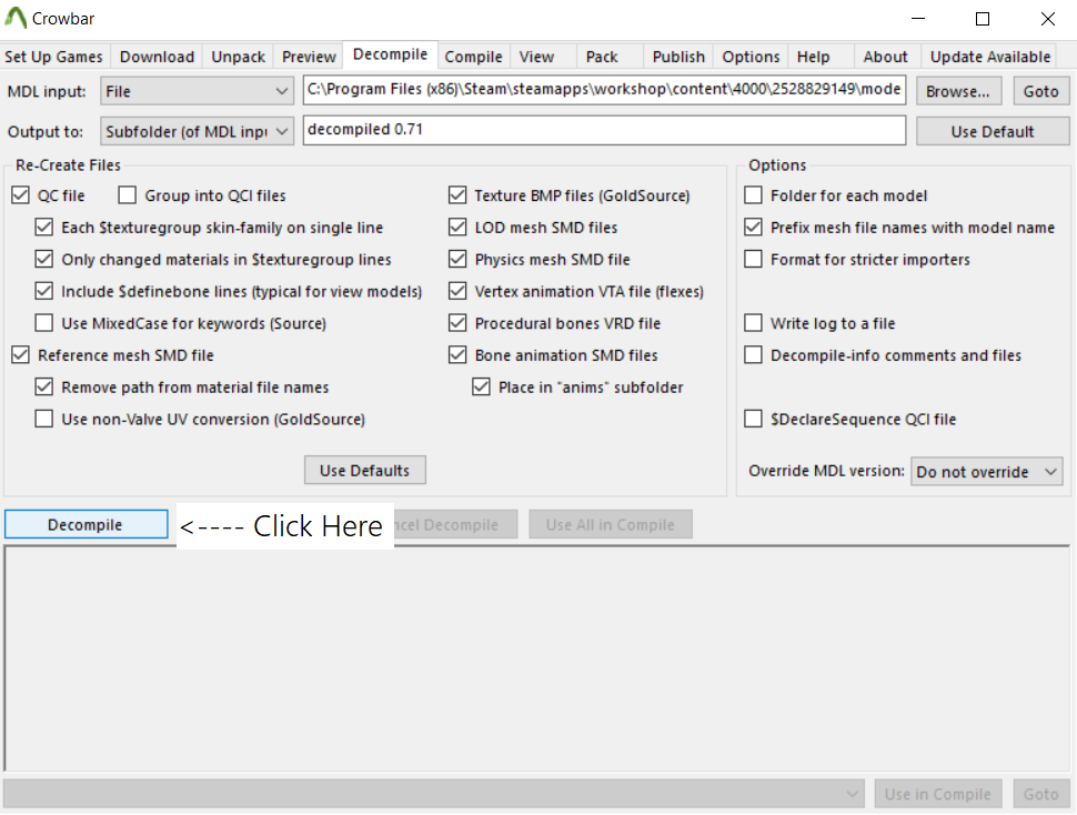Steam Community :: Guide :: MW Sweps Creation Guide