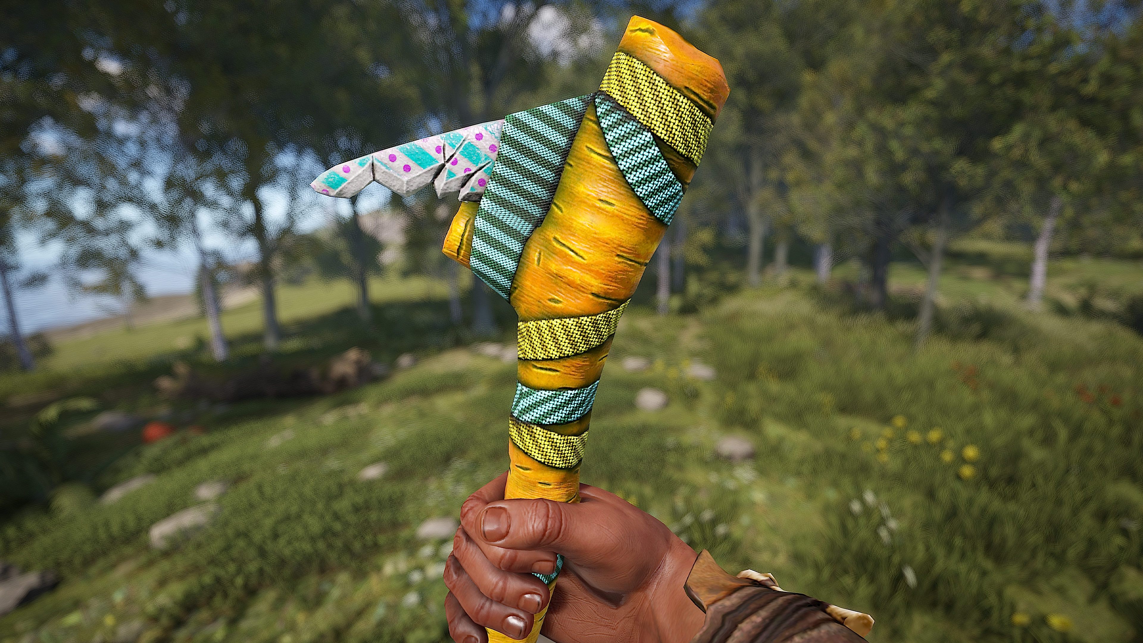 Easter Stone Pick Axe screenshot 1