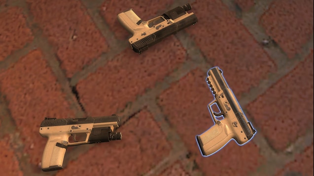 Steam Workshop::[HUD icon] RE4 Remake FN Five-seveN FDE(replace
