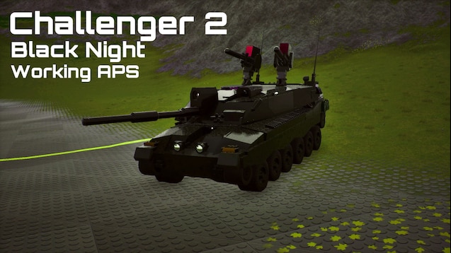 Active Protection System (APS)  Challenger 2 Black Knight & T