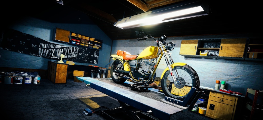 Motorcycle Mechanic Simulator 2021 - Electric Bike DLC no Steam