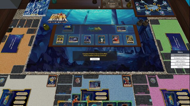 Steam Workshop::[EN][MULTI] Saint Seiya Deckbuilding Poseidon