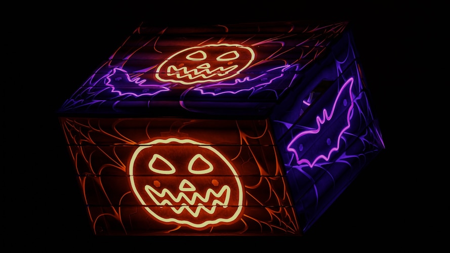 Spooky Neon Small Box - image 2